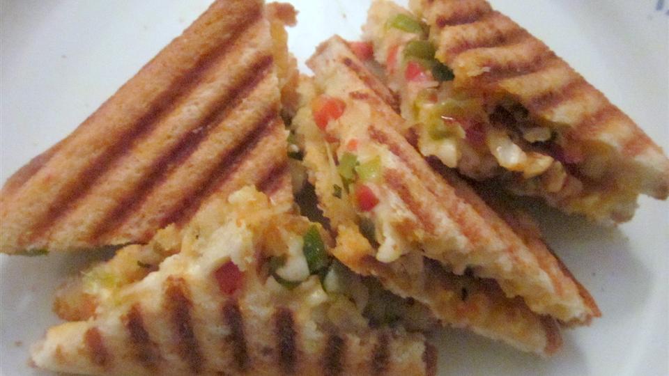 Vegetable Toast Sandwich